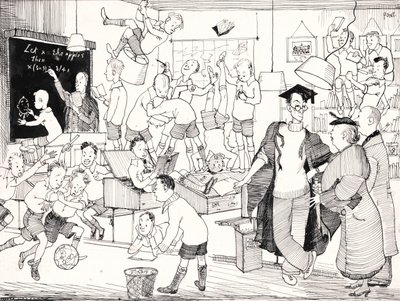 Of Course, We Go Flat Out for the Ego Here, Punch, 27th November 1935 by Pont 1908 40 Pont 1908 40